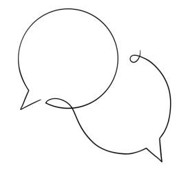 LifeStyle Illustration Sprechblase