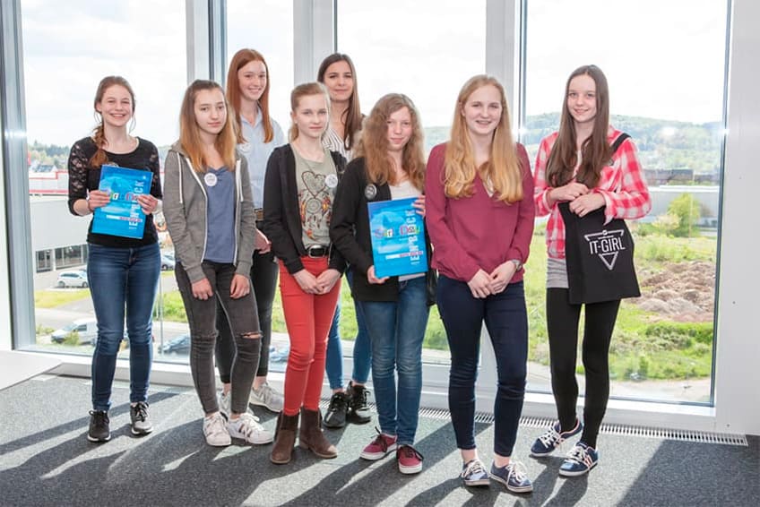 Girlsday 2016 bei Lifestyle - Gruppenbild