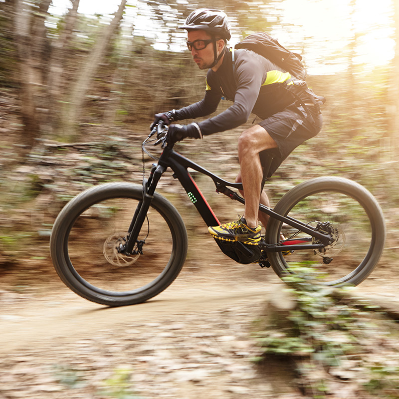 E-Bike im Wald, Projekt: E-Bike-Shop