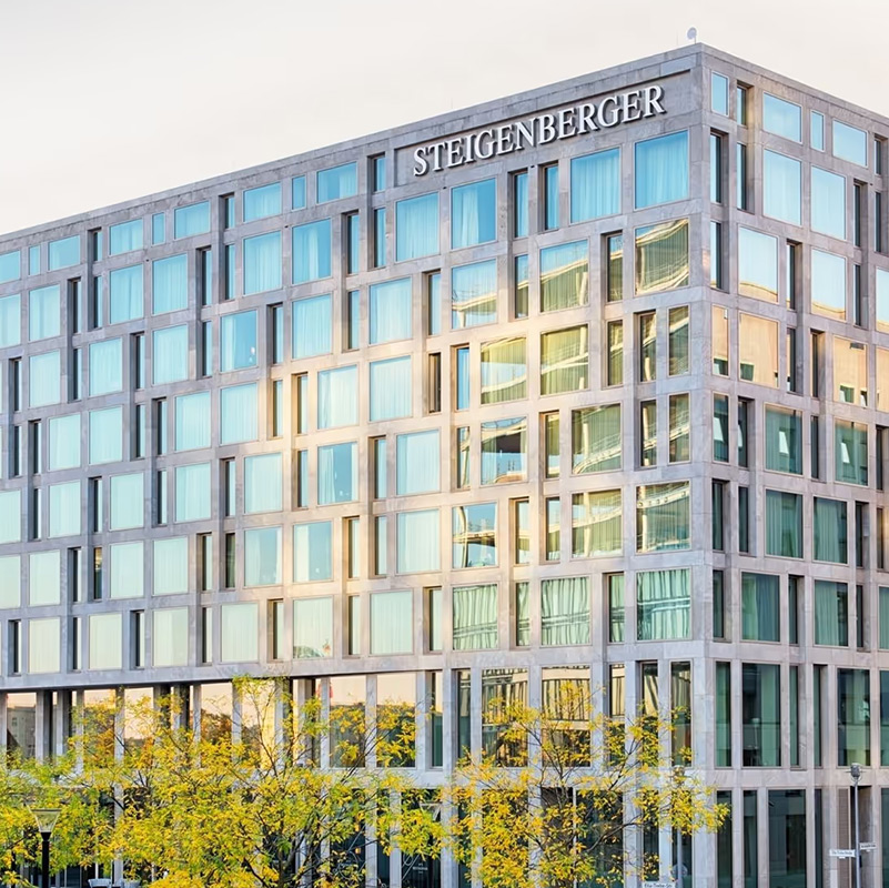 Glasfassade, Projekt Steigenberger Hotels Entwicklung IAM-Lösung